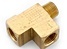 127A-E BRASS FITTING<BR>3/4" NPT MALE/FEMALE STREET TEE